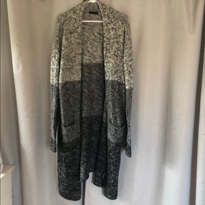 Men XXL, 3 tone longline oversized cardigan ASOS